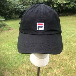 Y2K Clean Logo Fila Dad Hat